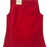 NEW POSSE axel scoop singlet top in crimson small NWT Red Photo 1