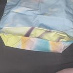 Drunk elephant Colorful Tote Bag with Orange Straps Blue Photo 6