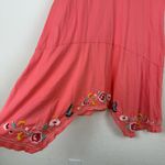Johnny Was  Sleeveless Embroidered Pink Dress Photo 4