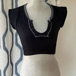 Urban Outfitters  Black Ribbed Tank Top Photo 0