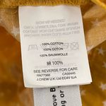 Madewell Wrap Top in Star Golden Yellow Scatter Print M Photo 14