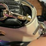 Raoul cross grain black cream contrast top handle crossbody bag Photo 7