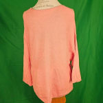 J.Jill  Pure Jill Womens Pink Cashmere Blend Oversized Kimono‎ Sweater XS Photo 1