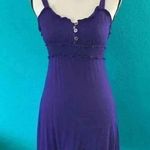 Lucy Love Early 2000s mini deep purple sundress in size xs from  Photo 0