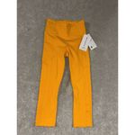 Athleta NWT Ultimate Stash II Capri Legging Radiant Sunshine Xs Retail $99 Photo 1