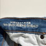 American Eagle AEO Highest Rise 90s Boyfriend Short Cutoffs Distressed Denim Size 10 Photo 3