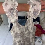 Blu Pepper  Floral summer top Photo 3