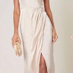 Sugar Lips champagne satin dress Photo 0