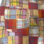 J.Crew Multicolor Madras Quilt Style Patchwork Cotton Mini Skirt Women Sz 2 Photo 2
