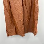 Slate + Willow RTR Brown Faux Leather High Rise Wide Leg Pants Sz XL Photo 3