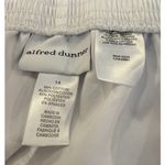 Alfred Dunner  Womens Size 14 White Stretch Pull On Pants Elastic Waist Career Photo 3