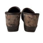 Dansko NEW  Leather Professional Clog Gray Camo Size 41 or 10.5 Photo 7