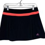 Adidas  Skort Womens Medium Black Orange Climalite Tennis Skirt Casual Athleisure Photo 0