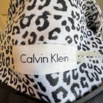 Calvin Klein Leopard Print Blazer Jacket, Open Front, Statement Style, Black White, Chic 16W Photo 8