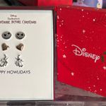 Disney  The Nightmare Before Christmas Silver and Brown Earring Set Photo 1