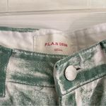 P.L.A.N. Denim Vintage Green Straight Leg Jeans with Distressed Finish Size M Photo 1