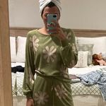 Ekouaer Green Floral Lounge Set  Photo 2