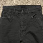 MOTHER The Tripper High Rise Not Guilty Black Mini Flare Jeans Size 28 Photo 4