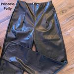 Princess Polly  Lyra Faux Leather Pants Womens Size US Size 6 Back Zipper Photo 0