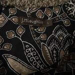 J. McLaughlin  Catalina Cloth Dress Floral 3/4 Sleeve Brown Large Photo 8