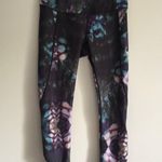 Calia by Carrie UNDERWOOD Blue Pink Multicolor Floral Ruched Workout Leggings Photo 0