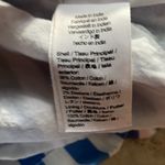 J.Crew  Tie-neck Cotton Mini Shift Dress Borges Stripe Ocean White Photo 10