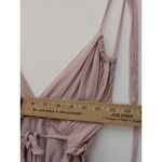 Storia  Women's Mini Dress Babydoll Swing Blush Ruffled Empire Waist Feminine S Photo 9