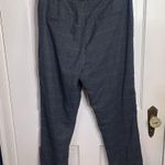 Frank And Oak Women’s Checked Plaid Tapered High Rise Cuffed Pants W-201 Size 8 Photo 7