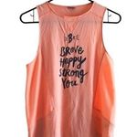 Champion C9  Peach Graphic Tank Top Size XS GUC #7988 Photo 0