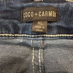 Coco + Carmen EverStretch Flare Jeans with Front Vertical Seaming Dark Denim XL Photo 3