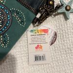 Chala NWT  Cell Phone Purse Crossbody Convertible DAZZLED TURTLE Turquoise Blue Photo 5