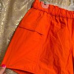 Free People Movement In The Wild Orange Cayanne Shorts Small NWOT Photo 2