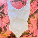Free People intimately  white fitted cami tank bodysuit Photo 0