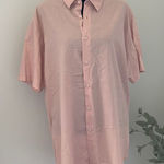 Women’s Le Ble’ en‎ Herbe Button down shirt. Light pink. Size XL Cotton. Pink Photo 0