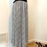 Rachel Zoe Black and White leopard print Skirt sz L Photo 3