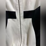 Mod office dress flattering hourglass Black Size 8 Photo 6