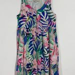 Loft Palm Double Strap Midi Dress Photo 2