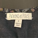 Patrons of Peace Anthropologie flowy tunic Dress, lined, 3/4 sleeve, size S Photo 2