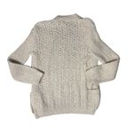 Vtg Keneth too! crotchet butterfly cardigan Tan Photo 1