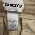 Chico's Beige Cropped Stretchy Straight Leg Cargo Pants Size S/4 Photo 7