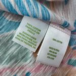 Lilly Pulitzer Pink Blue Etta Top Carnival Coral Womens Size Small V Neck Photo 4