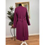 INEAR Los Ángeles Women’s Sheath Dress SM Long Sleeve Formal Corpcore Minimalist Purple Photo 5