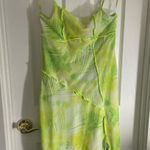Bershka Trendy Tropical Dress Photo 2