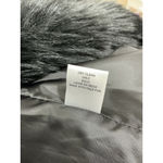 Love Tree Womans Black Faux Fur Open Front Lined Vest Small NWT Photo 4