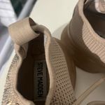 Steve Madden Women’s Lesly Sneakers Beige Rhinestone Bling Size 8.5 Photo 6