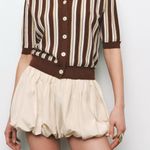 ZARA  Cream Bubble Skirt Photo 1