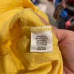 Breckenridge Cute vintage 90’s textured banana-rama jeweled neck top cotton stretch bright Photo 5