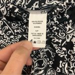 Rebel Sugar  Black White Abstract Paisley Print Mini Skirt Size S Photo 3