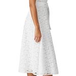 Kate Spade NWT  New York Leaf Lace in Fresh White Button Front Shirt Dress 14 Photo 8