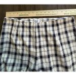 Princess Polly  Wide Leg Plaid Pants Trouser Black & White Womens Size 10 Photo 5